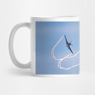 Hawker Seafury with Smoke in an Acrobatic Flight Mug